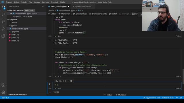 Agiobot (Aula 13 Python SQL Server) - Inserindo dados no SQL Server com pyodbc Parte 1 смотреть онлайн