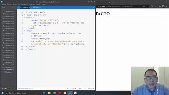 Video 24 - Enviando valores entre archivos PHP $_GET смотреть онлайн