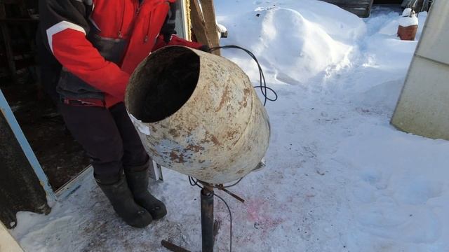 Шаровая мельница из бетономешалки смотреть онлайн