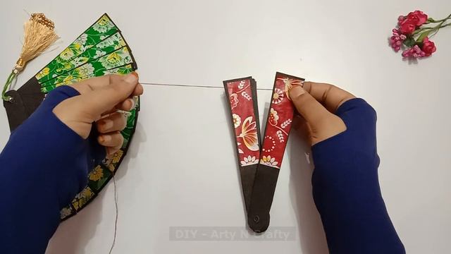How To Make Japanese Folding Fan | DIY Japanese Hand Fan | Japanese / Chinese Fan | Paper Craft 202