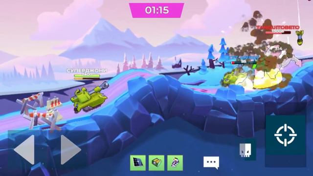 Играю с друзьями в Hills of steel 2! смотреть онлайн