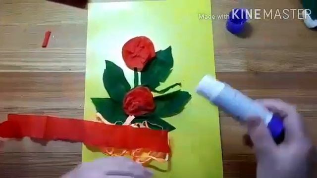 Мастер-класс аппликация «Весенние цветы» смотреть онлайн