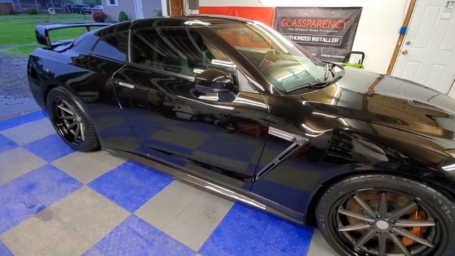 Nissan GTR 30 hour paint correction plus Crystal Serum Ultra смотреть онлайн