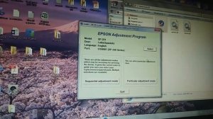 Epson xp-330  сброс памперса чернил,  ошибка E-11, adjustment program, error e11