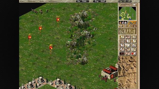 Caesar 3 - Mission 11b Lindum »10 PALACES!« Military Final Ending смотреть онлайн