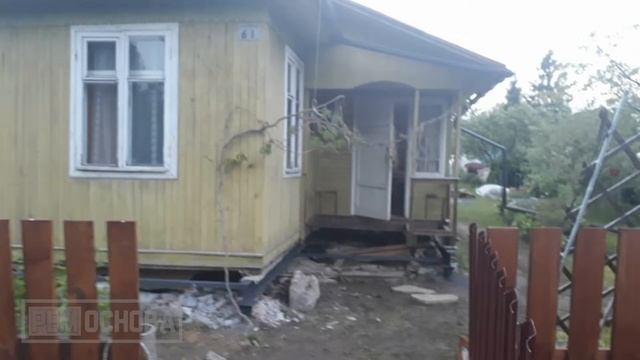 Подъем на сваи большого дачного дома в массиве Грибное смотреть онлайн