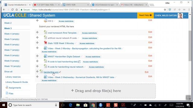 1 26 2018 Stats 102B смотреть онлайн