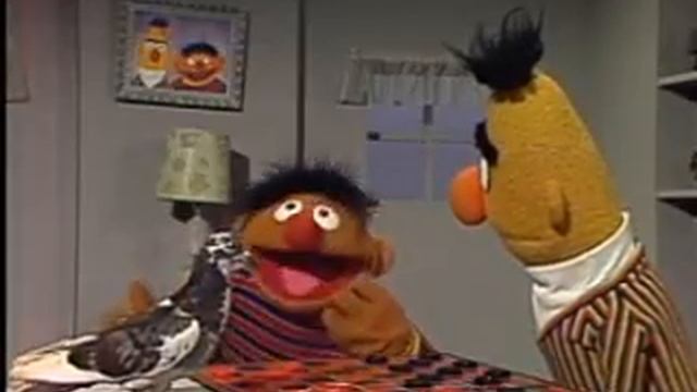Classic Sesame Street Bert Plays Checkers With Bernice смотреть онлайн