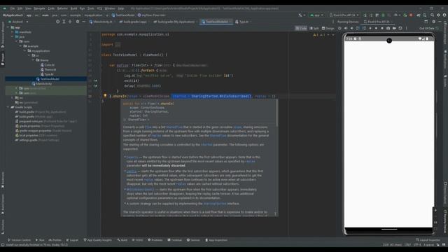 stateIn & shareIn (State flow & Shared Flow)- Kotlin flow - Android - Part 6 смотреть онлайн