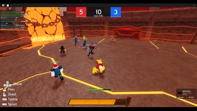 Surprising 4 fans to 3v4 legendary youtubers! | SSL ROBLOX | Super striker league roblox | ROBLOX смотреть онлайн