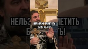 Нельзя не заметить благодать! Отец Андрей Ткачёв
