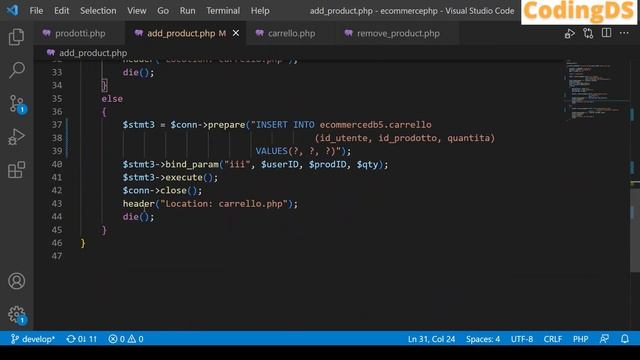 Ecommerce Php MySql - Gestione del Carrello [ ITA ] смотреть онлайн