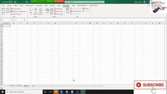 VBA Macros Day -3 Sheets Handle смотреть онлайн