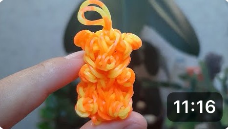 Плетение из резиночек Rainbow loom желейный Мишка!🧸💗 The Nikita ✅ смотреть онлайн