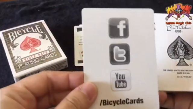 รีวิว Bicycle Rider back （Black）｜Kasem Magic Club смотреть онлайн