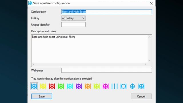 Peace Equalizer - Tutorial 18 Save options for a configuration смотреть онлайн