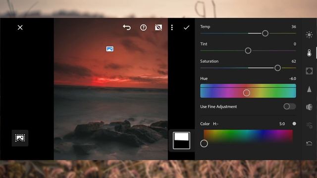 Sunset Photo editing || New update Lightroom mobile [ 7.0 ] || Masking || смотреть онлайн