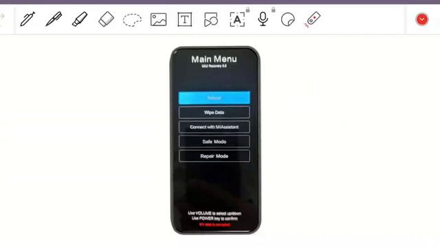 Miui Recovery 5.0 Stuck | Miui Recovery 5.0 | Redmi Recovery 3.0 | Main Menu Miui Recovery 5.0 |