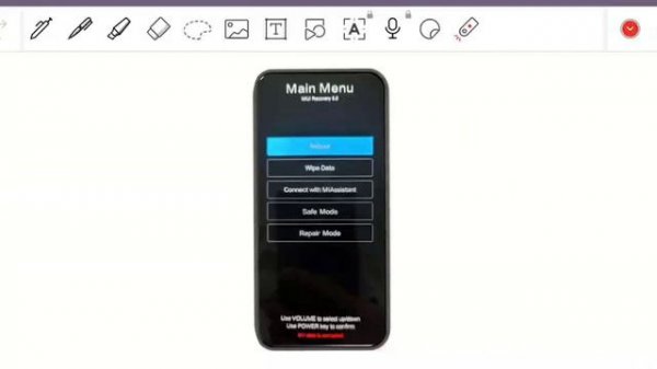 miui recovery 5.0 stuck | miui recovery 5.0 | redmi recovery 3.0 | main menu miui recovery 5.0 |