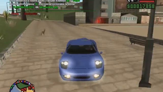 GTA:SAMP / Русский дрифт сервер /Часть 1 . Мой плохой дрифт. смотреть онлайн