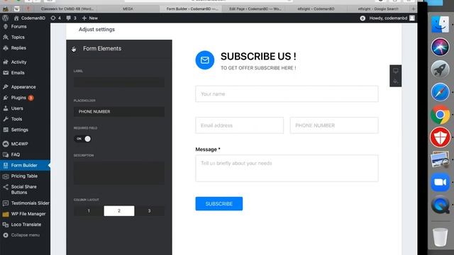 elfsignt WEB/CONTACT form builder for wordpress site (CMBD 66+68) смотреть онлайн