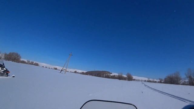 Покатушки на снегоходах, BRP EXPEDITION TUV 600 и BRP  LYNX Alpine 1200!