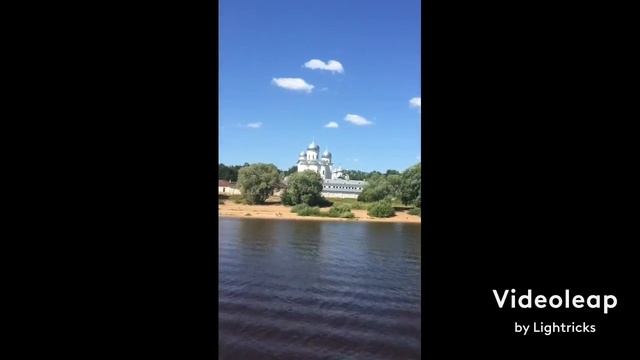 Великий Новгород часть 1. Прогулка по реке Волхов на теплоходе «Вече». смотреть онлайн