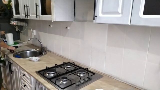 Переделка кухни/перекрасила фартук/уют своими руками смотреть онлайн
