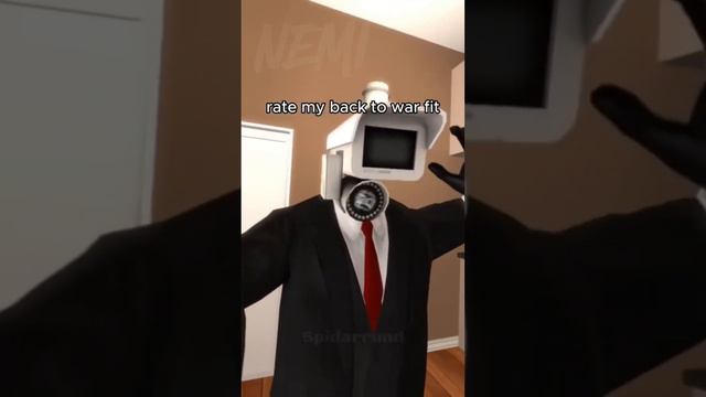 ЧТО ПОД ОДЕЖДОЙ?! - Skibidi Toilet - Rate My Back To War Fit - озвучка 2 #skibiditoilet #spidarrund смотреть онлайн