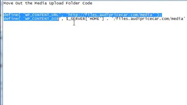 How to Move Out the Media Upload Folder in Wordpress смотреть онлайн