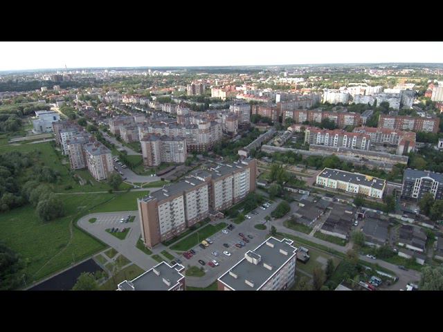 Аэро обзор Королевские ворота, Ул Гагарина, Юбилейная, Стрелецкая, Еловая аллея, Малоярославская смотреть онлайн