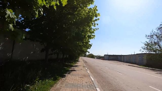 Белгород прогулка по улице проезд Автомобилистов смотреть онлайн