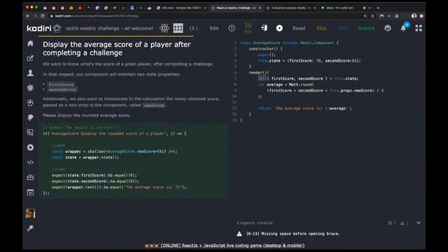 ReactJs Coding Challenge review - 16-06-20 смотреть онлайн