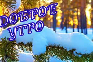 С Добрым Утром☕️ Музыкальная Открытка С Добрым Утром❄️