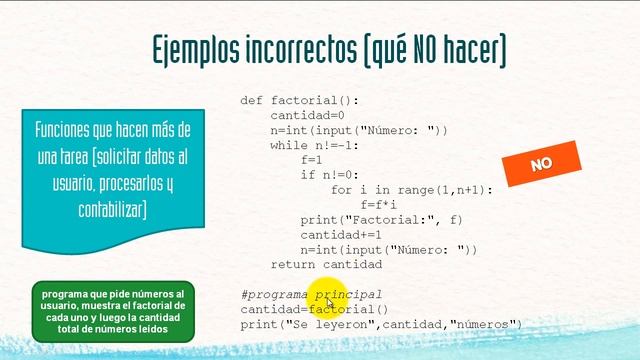 ?10.2 Errores comunes al programar con funciones - Curso de programación desde cero (con Python) смотреть онлайн