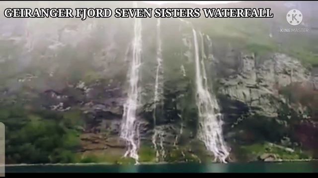 GEIRANGER FJORD NORWAY SEVEN SISTERS WATERFALL смотреть онлайн