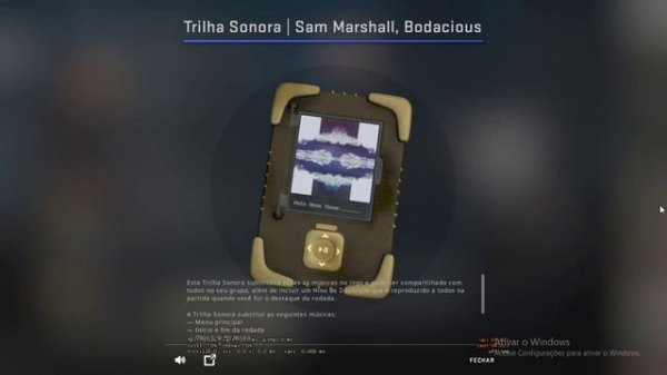 Sam Marshall, Bodacious Full music kit