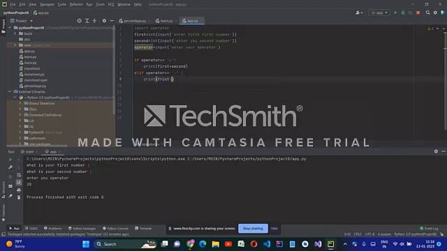 How to create simple calculator using python смотреть онлайн