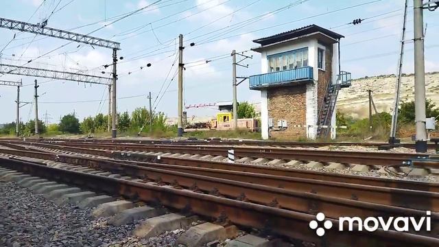 (Впервые на канале!) ДГКУS-4642 выполняет работы на ст.Инкерман 2. смотреть онлайн