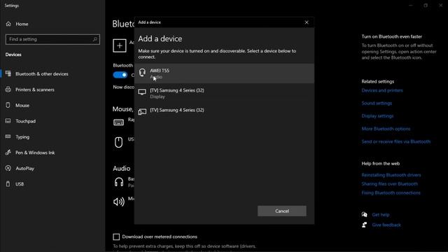 How To Connect Bluetooth Headphones To Laptop Windows 10 | Connect Bluetooth Device On PC 2022. смотреть онлайн