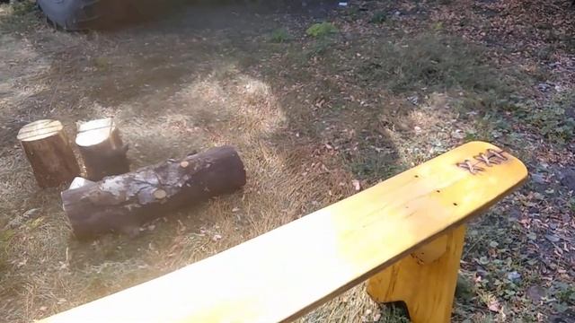 Лавки из осины бензопилой смотреть онлайн