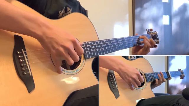 Snowy - UNDERTALE (Acoustic guitar cover) смотреть онлайн
