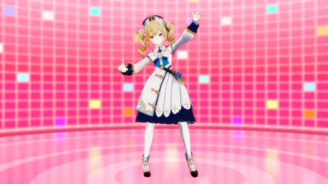 【MMD Genshin Impact】Make you happy || Barbara смотреть онлайн