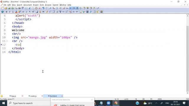 REACT JS tutorials || Demo - 3 || by Mr. Swamy Naidu On 06-10-2021 @8:30PM IST смотреть онлайн