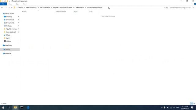 Build SPA/Website with Angular 9 and Bootstrap - Part 1 - Learn Angular From Scratch смотреть онлайн