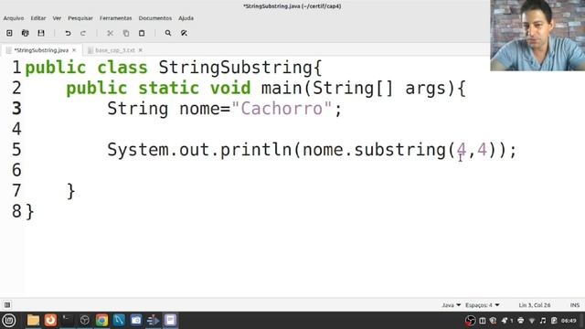 Certificação Java 17 - String substring смотреть онлайн