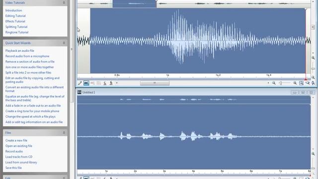 WavePad - Copying and Pasting sounds смотреть онлайн