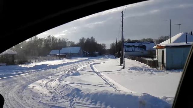 Деревня зимой в Сибири смотреть онлайн