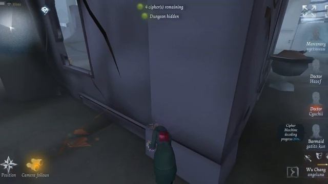 Геймплей за Доктора Identity V / обзор выжившего Доктор в игре Identity V смотреть онлайн