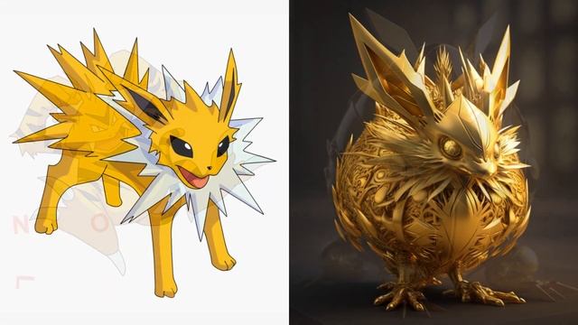 POKEMON Characters As GOLDEN EGGS Versions - ANIMON